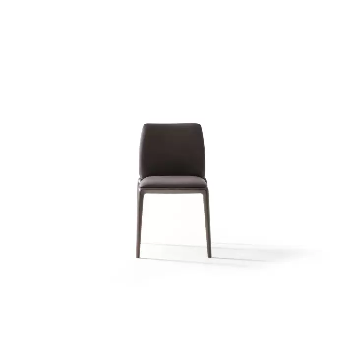 Стул интерьерный AVIATOR CHAIR Leather GREY  AMERICAN WALNUT (NRM05760)