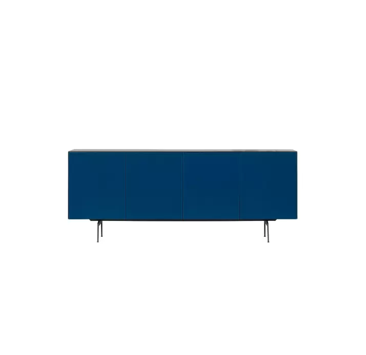 Комод CUSTOM SIDEBOARD BLKC GLASS BLKC GLASS BLUR WAVE GLASS 200X45X80 СМ. (NRM00432)