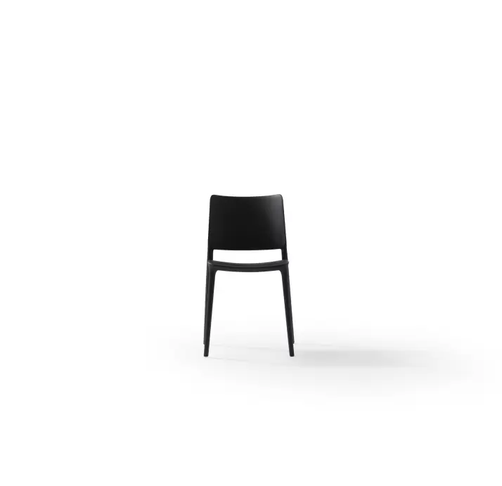 Стул интерьерный JOY CHAIR POLYPROPYLENE BLACK  Черный (NRM05787)