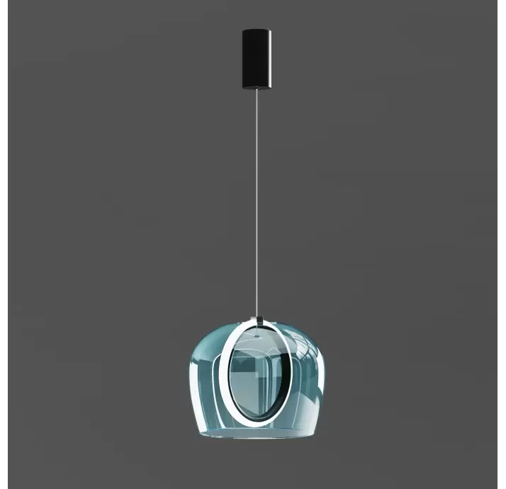 Светильник подвесной PINTA PENDANT LAMP ALFA OTTANIO NERO 30X30X23 СМ. (NRM05452)
