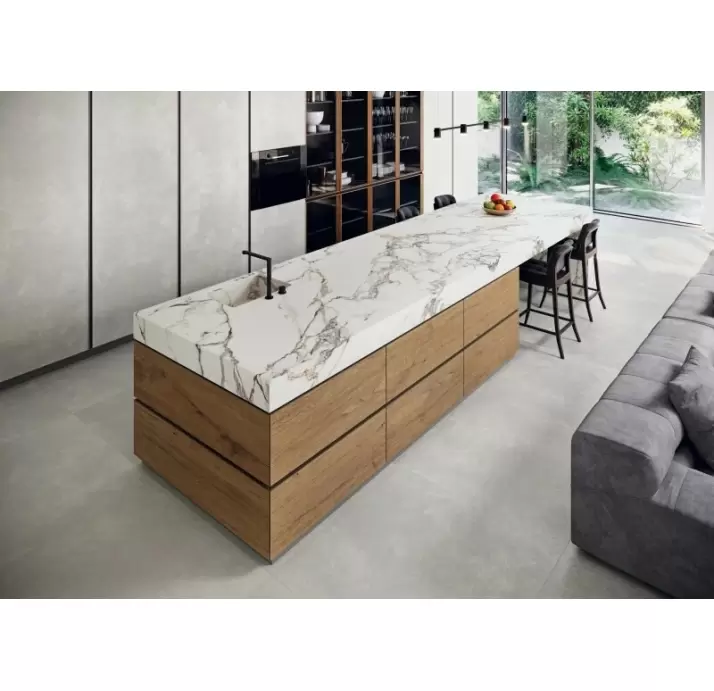Крупноформатная плита CALACATA VAGLIE BK-A 162X324 Серый 324X162X12 (NCR00397)