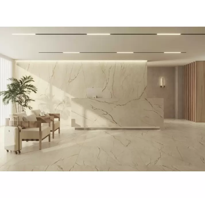 Крупноформатная плита CANELA ROMA 120X278 5,6 Бежевый 278X120X5,6 (NCR00421)