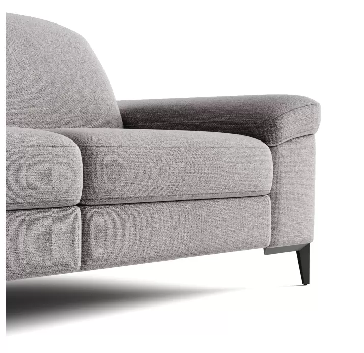 Диван CADINI B93-280-93B/WEMBLEY PERLE/BULTEX/01BL/