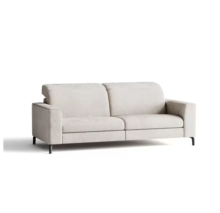 Диван FRATINO B100-220-100B/56/VIVA ANGORA /BULTEX/01BL/R