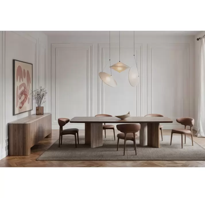 Комод AGATE CONSOLE WALNUT WALNUT AMERICAN WALNUT 240X52X79 СМ. (NRM05883)
