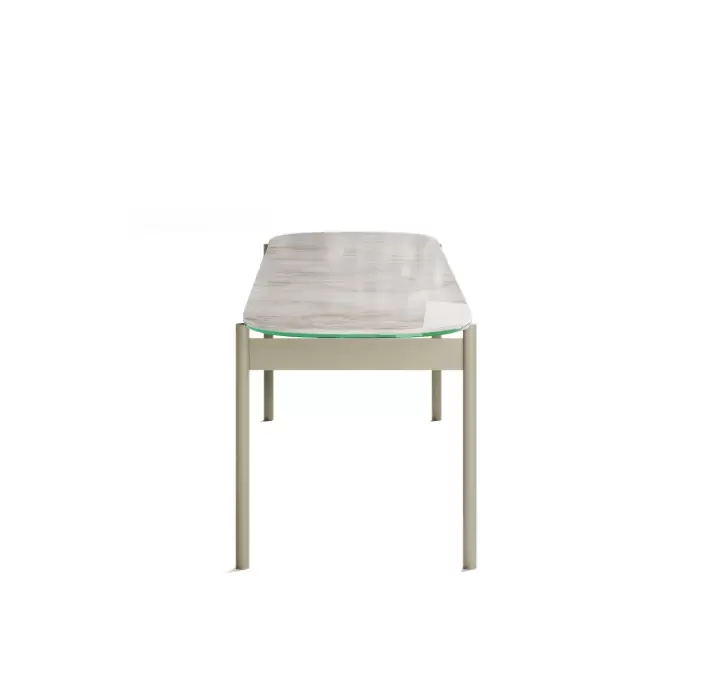 Стол журнальный LONG COFFEE TABLE PNA REVE DE REY PERLA  130X29X40 СМ. (NRM00200)