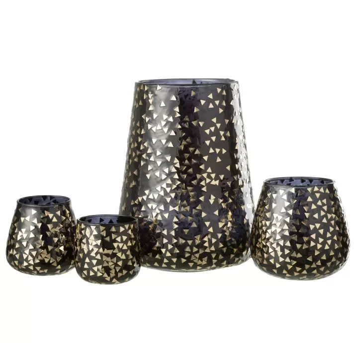 Ваза настольная MOSAIC VASE 17X17X23 СМ. (NRM06162)