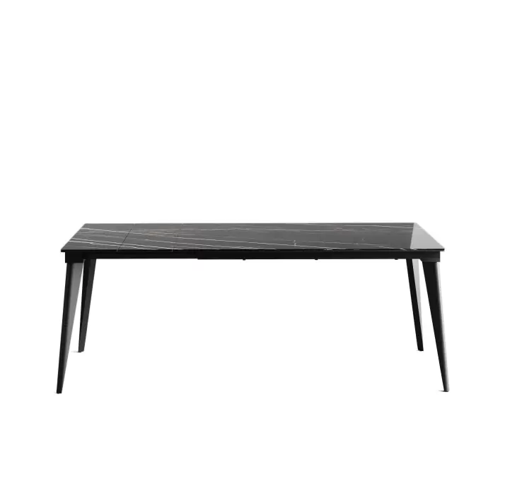 Стол обеденный AUSTRI DINING TABLE BLACK BLACK MARBLE  240X90X75 СМ. (NRM01083)