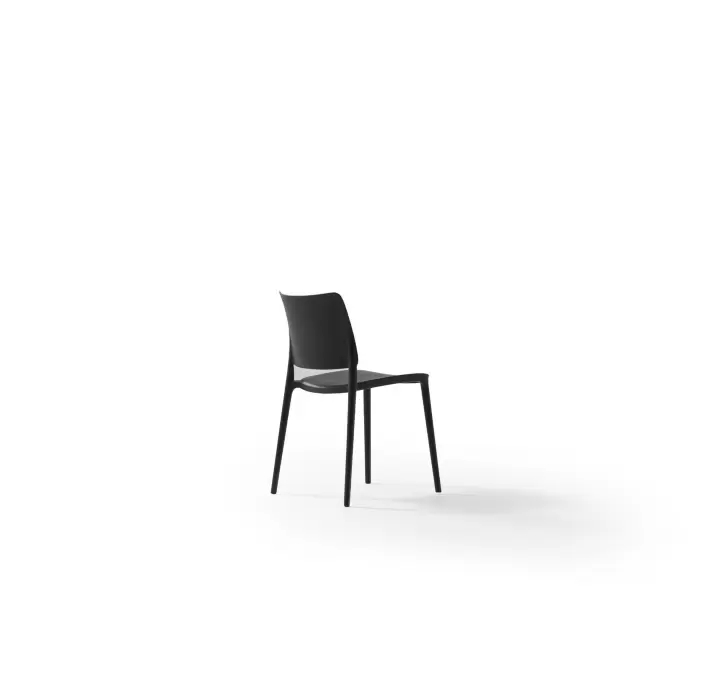 Стул интерьерный JOY CHAIR POLYPROPYLENE BLACK  Черный (NRM05787)