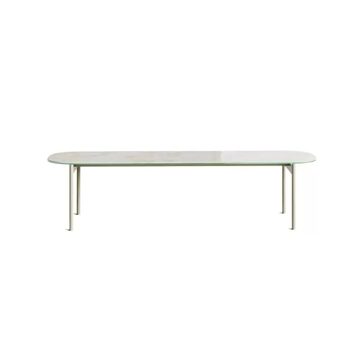 Стол журнальный LONG COFFEE TABLE PNA REVE DE REY PERLA  130X29X40 СМ. (NRM00200)