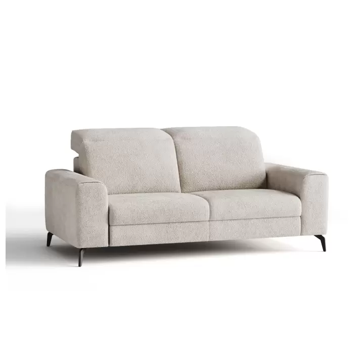 Диван DONATO B100-220-100B/55/VIVA ANGORA /VISCOTEX/01BL/E,E,MR