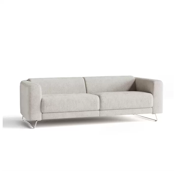 Диван MATHEO B100-220-100B/58/VIVA ANGORA /DYNASPRING/03BL/