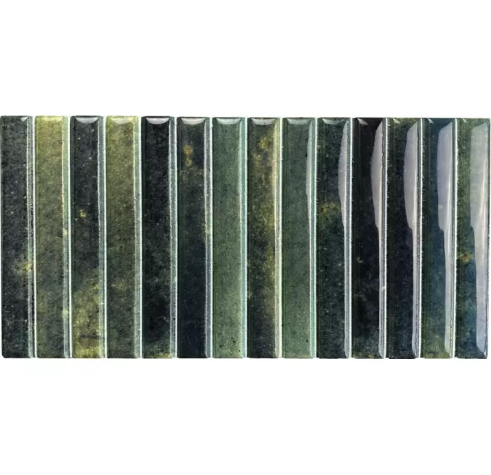 Керамическая плитка KIT-KAT MOSAIC GRASS GLOSSY 11,5X23,1  11,5X23,1X6 (NCR02076)