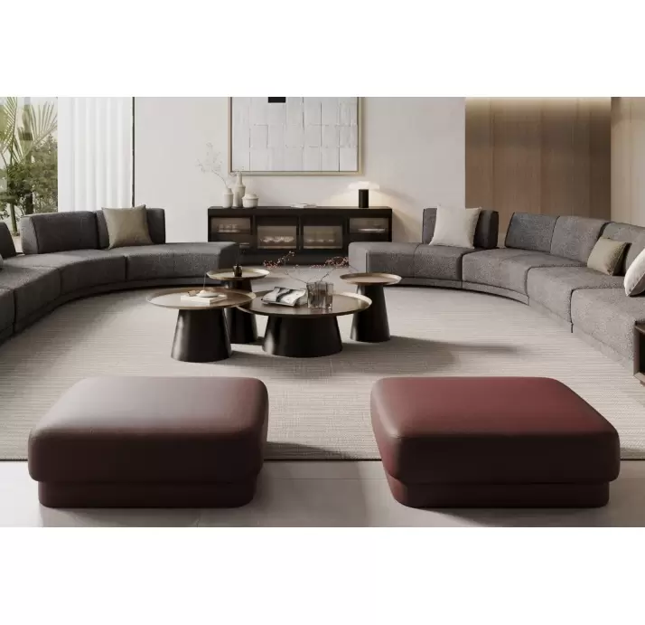 Пуф SAMBA M POUF 90X90X40 см. unknown BROWN (NRM05915)