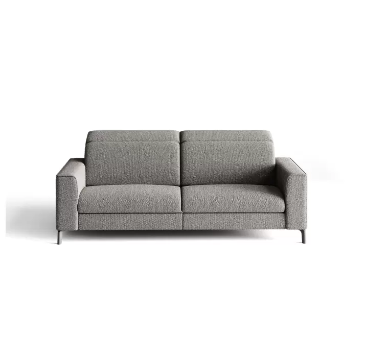 Диван FRATINO B100-220-100B/56/AMIRI CARBON/BULTEX/01BL/R