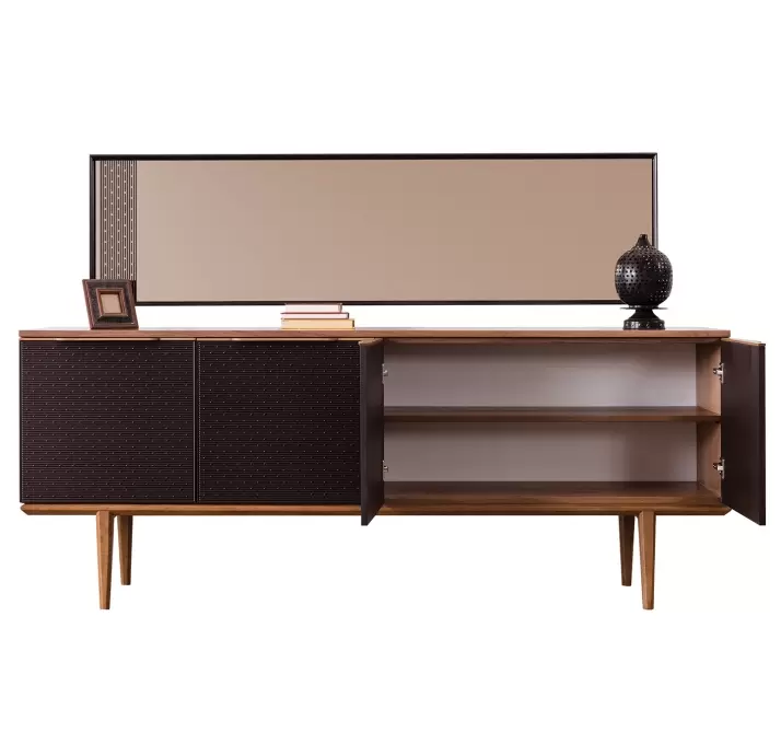 Комод PUNTO CONSOLE WALNUT WALNUT BROWN 208X49X82 СМ. (NRM00032)