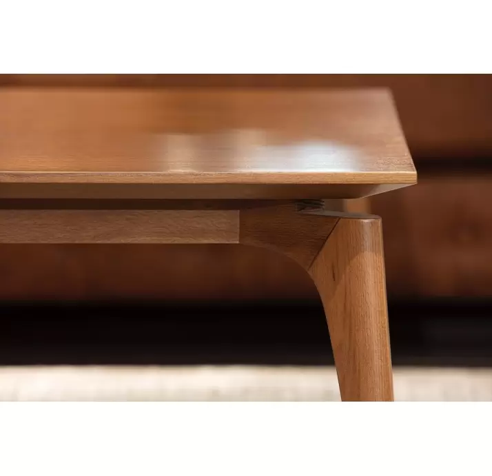 Стол журнальный MARGO COFFEE TABLE Nat. wal. veneer Natural walnut veneer  103X103X40 СМ. (FUG00197)