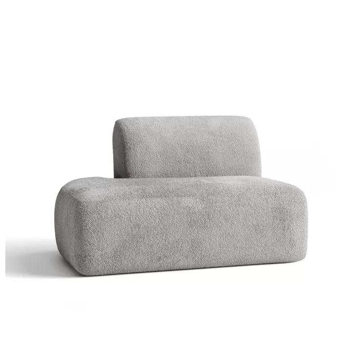 Диван OASIS 1TL88-130-88/VIVA SILVER/BULTEX/встроенные/