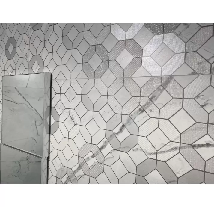 Керамическая плитка LIGHT CALACATTA SATIN  60X120X9 (NCR02326)
