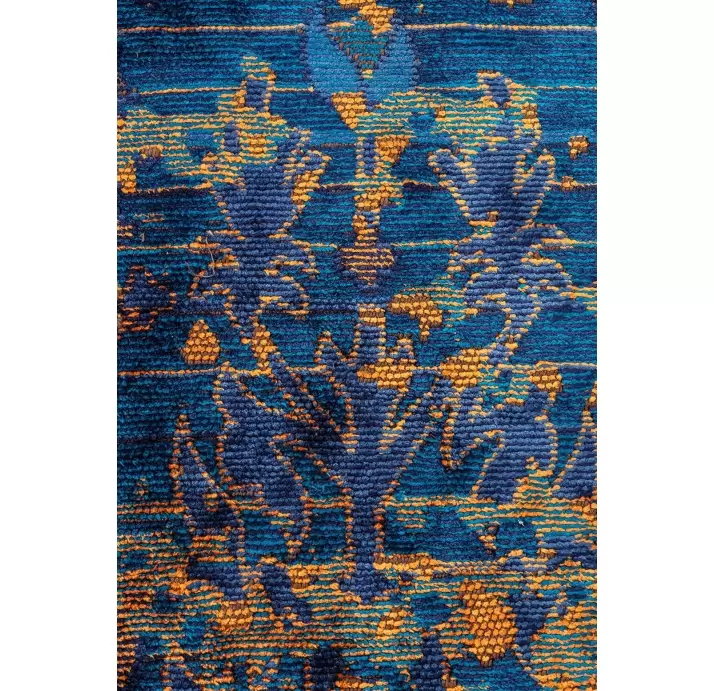 Ковер современный AMORPH NAVY BLUE 250X200 см.  (NRC00294) синий, оранжевый