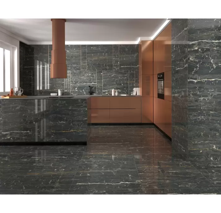 Керамическая плитка RODAPIE LEONARDO BLACK 8X90  8X90X11 (NCR02359)