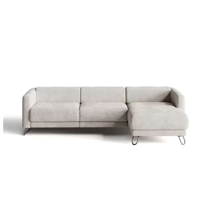 Диван MATHEO B100-300-220S/58/VIVA ANGORA /DYNASPRING/03BL/