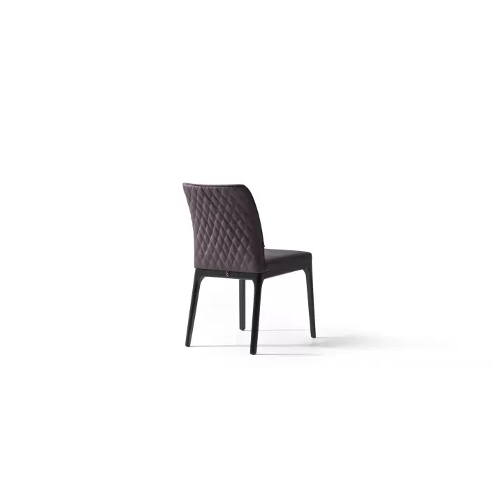 Стул интерьерный MESSINA CHAIR unknown AUBERGINE  Черный (NRM05786)