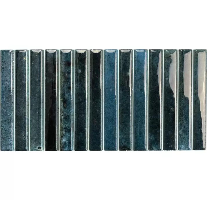 Керамическая плитка KIT-KAT MOSAIC OCEAN GLOSSY 11,5X23,1  11,5X23,1X6 (NCR02080)