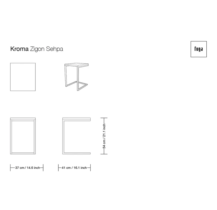 Стол приставной KROMA NESTING 3-SEAT COFFEE TABLE Glossy metal BRONZE MIRROR Natural walnut veneer 1