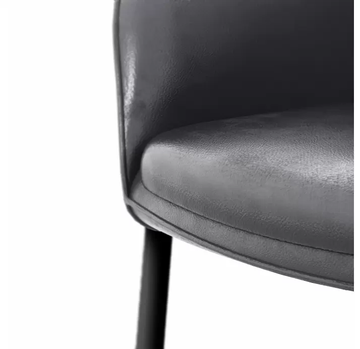 Стул интерьерный PAUL DINING CHAIR CORDA Нет HORIZON Чёрный (BLK) (NRM00356)