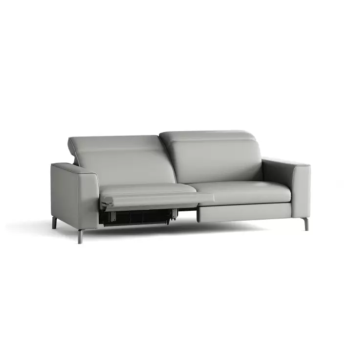Диван FRATINO B100-220-100B/56/MONTANA PERLE/BULTEX/01BL/R