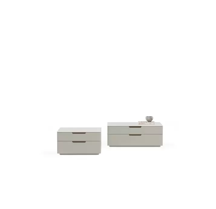 Тумба прикроватная MONTE ROSA NIGHTSTAND CREAM REVE DE REY PERLA  90X47X37 СМ. (NRM06018)