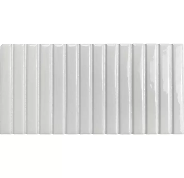 Керамическая плитка KIT-KAT MOSAIC SNOW GLOSSY 11,5X23,1  11,5X23,1X6 (NCR02082)