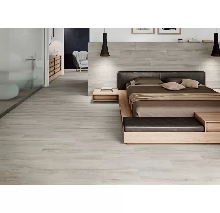 Керамическая плитка SAJONIA FRESNO 19,5X120 REC. Серый 120X20X10 (NCR01402)