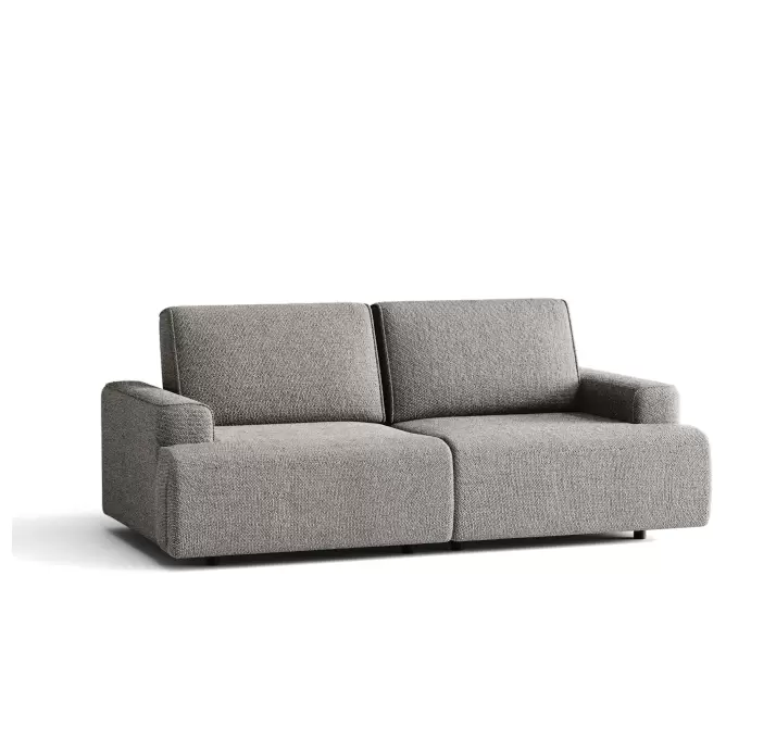 Диван MONAMI B103-220-103B/57/AMIRI CARBON/VISCOTEX/01BL/