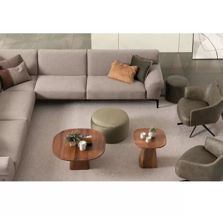 Пуф CHELSEA POUF 42X42X39 см. unknown LIGHT GREY (NRM05958)