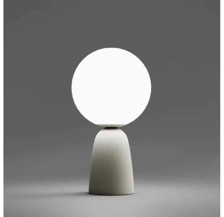 Светильник настольный ROCK TABLE LAMP BIANCO BIANCO 15X10X30 СМ. (NRM01247)