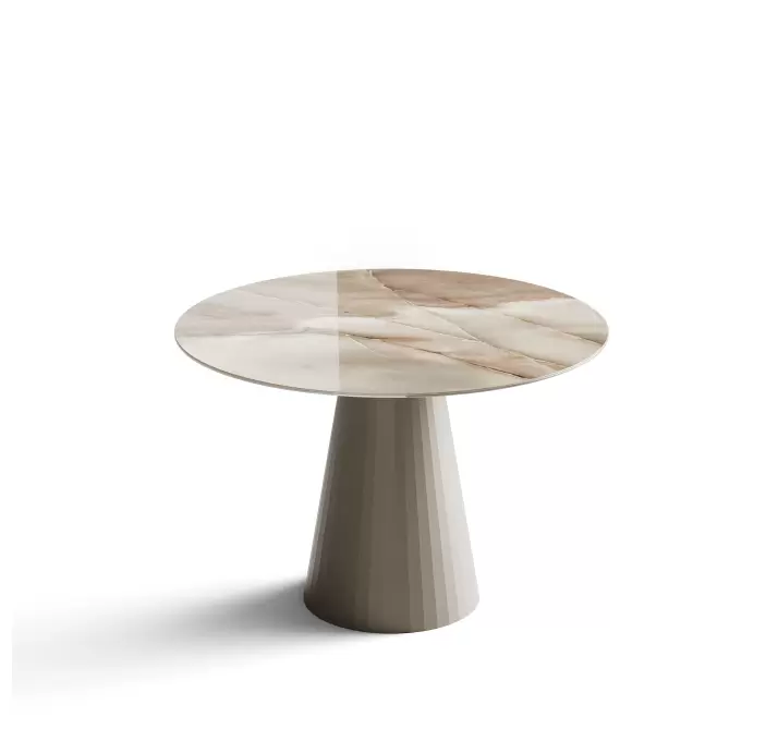 Стол обеденный MONACO DINING TABLE BGRT REVE DE REY CHOCO  120X120X75 СМ. (NRM05532)