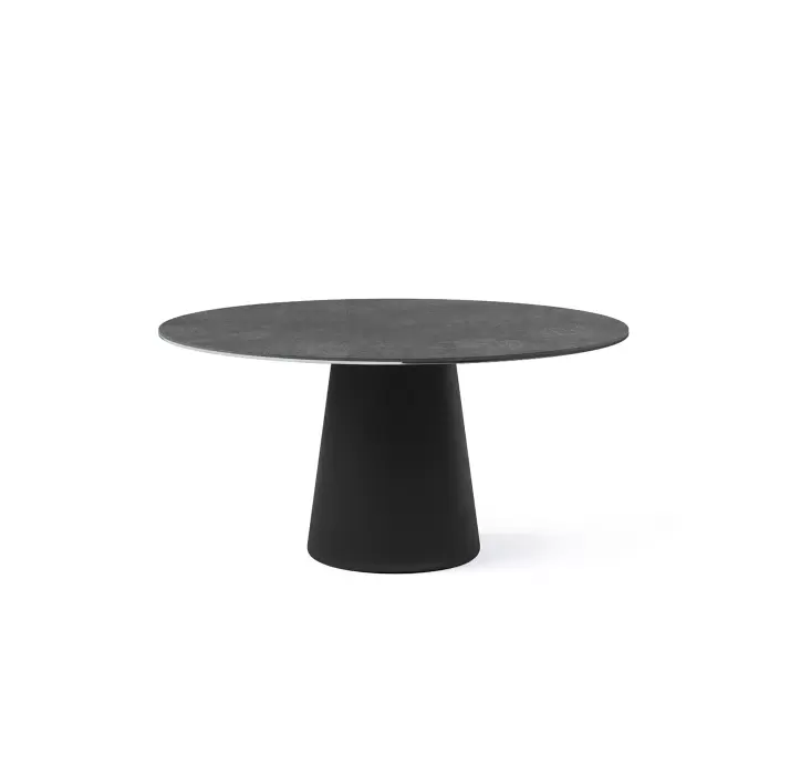 Стол журнальный MUSHROOM BIG BLACK ANTHRACITE  80X80X41 СМ. (NRM00252)