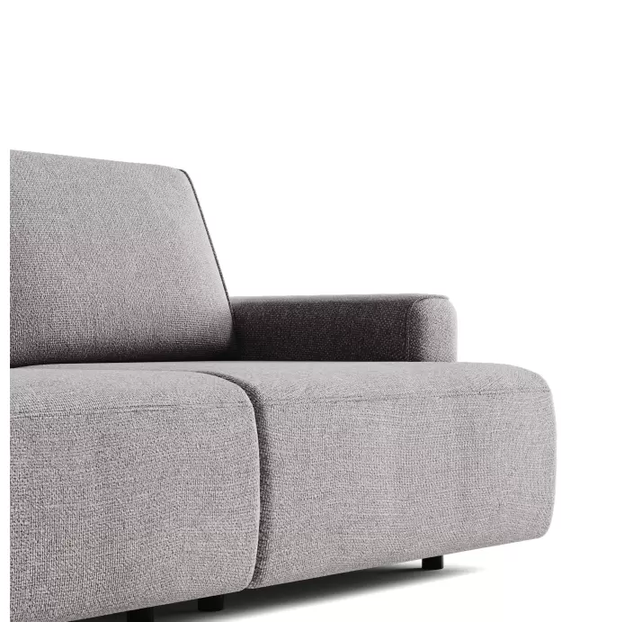 Диван MONAMI B103-220-103B/WEMBLEY PERLE/VISCOTEX/встроенные/