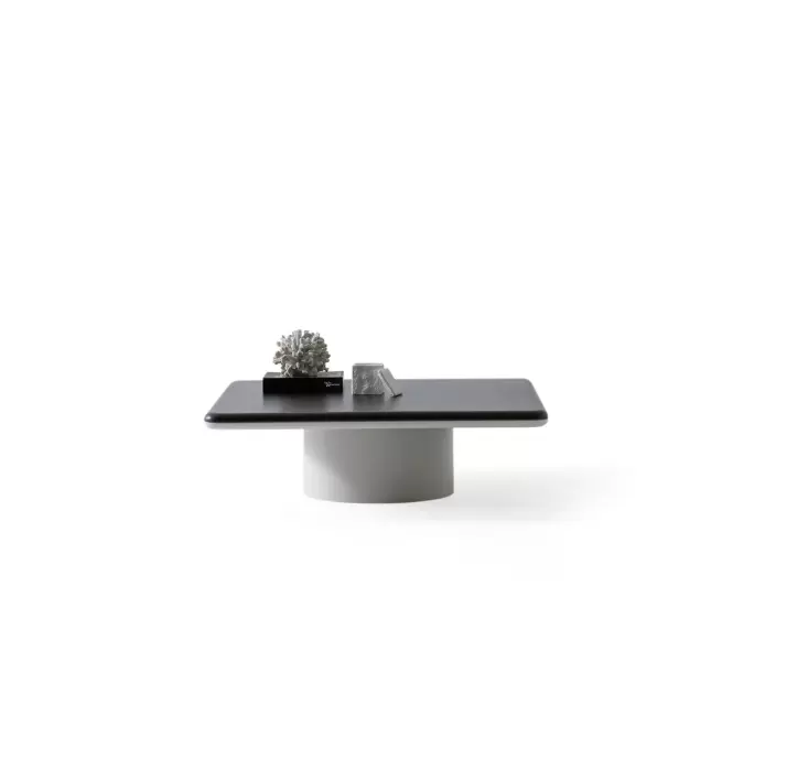 Стол журнальный SOUL COFFEE TABLE BEIGE AMERICAN WALNUT  104X104X35 СМ. (NRM05768)