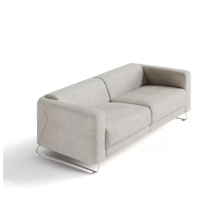 Диван MATHEO B100-220-100B/58/VIVA ANGORA /DYNASPRING/03BL/