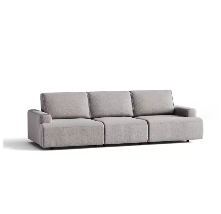 Диван MONAMI B103-280-103B/WEMBLEY PERLE/VISCOTEX/встроенные/