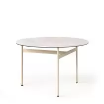 Стол журнальный THINNEST COFFEE TABLE PNA REVE DE REY PERLA  65X65X42 СМ. (NRM00107)