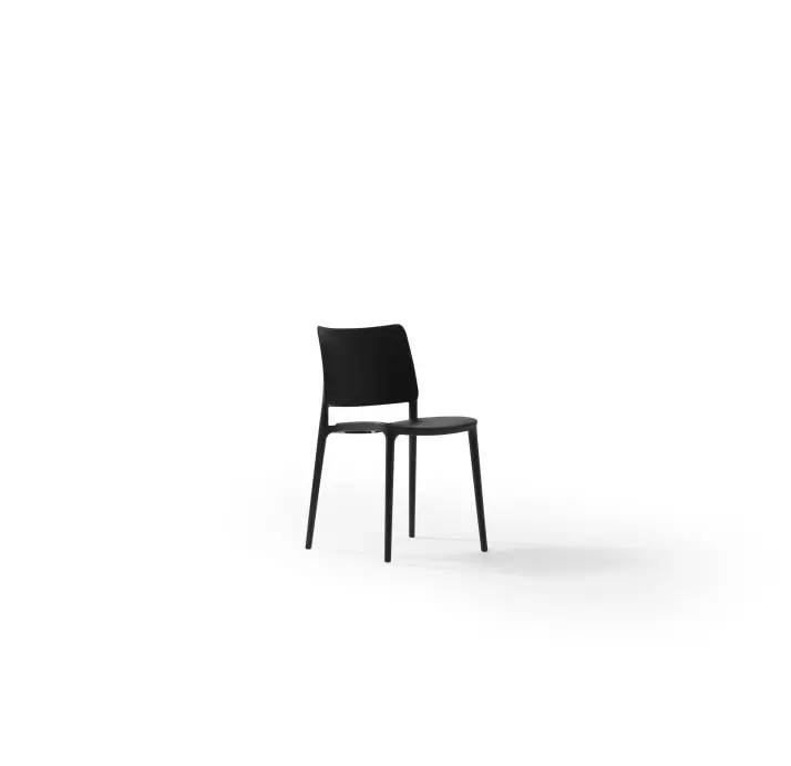 Стул интерьерный JOY CHAIR POLYPROPYLENE BLACK  Черный (NRM05787)