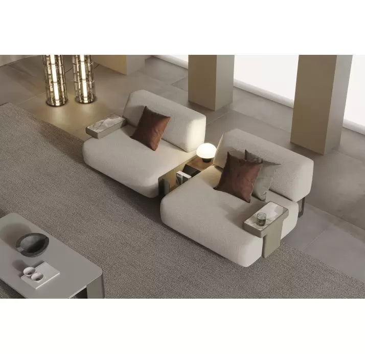 Диван BRESCIA 104-408-104T/MEGASOFT M733//встроенные/