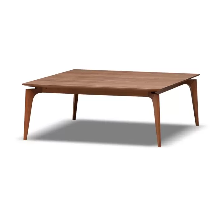 Стол журнальный MARGO COFFEE TABLE Nat. wal. veneer Natural walnut veneer  103X103X40 СМ. (FUG00197)