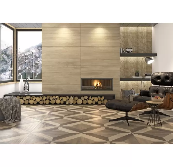 Керамическая плитка HOME WENGUE 80X80 REC. Коричневый 80X80X10 (NCR00761)