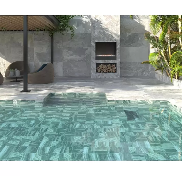 Керамическая плитка ARDESIA CHIARA BULLNOSE 14,7X14,7  14,7X14,7X8 (NCR01954)