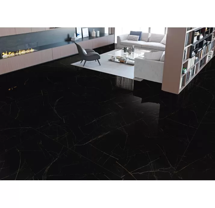 Керамическая плитка NERO ARDI 78X78 PULIDO Черный 78X78X10 (NCR01217)